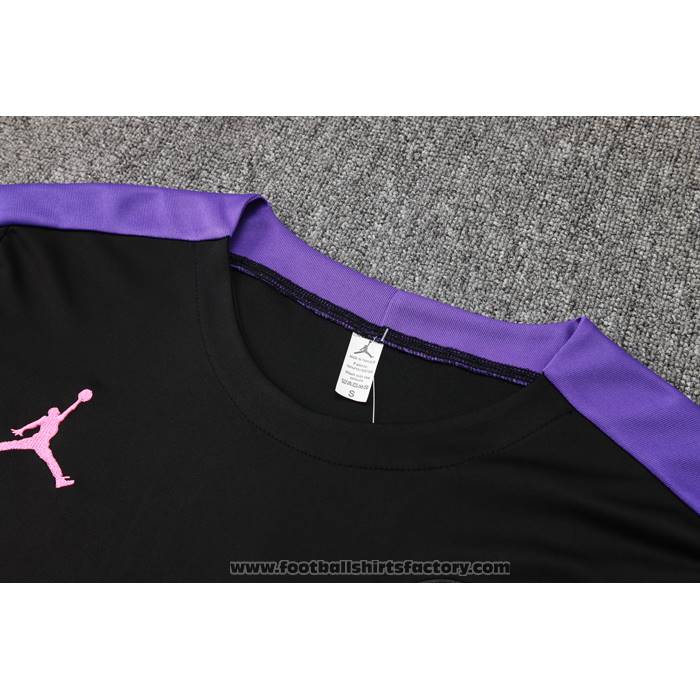Tracksuit Paris Saint-Germain Jordan Short Sleeve 2024-2025 Black - Shorts